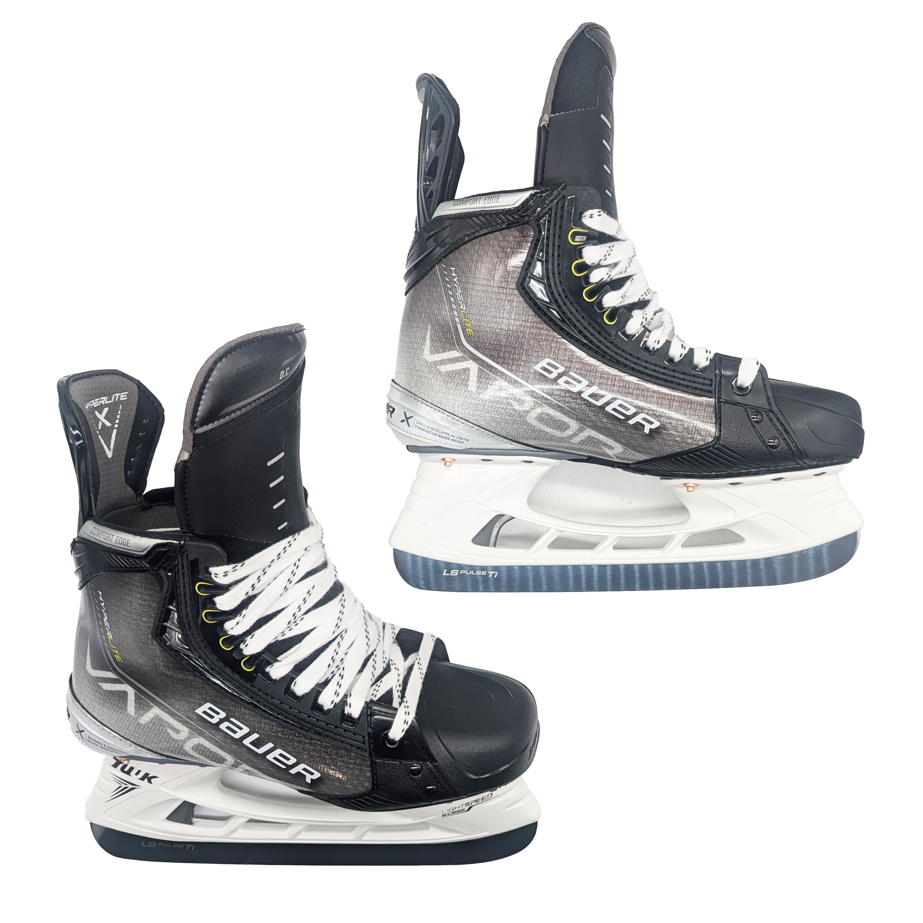 Patins de hockey Bauer Vapor Hyperlite – NCAA Pro Stock – Taille 7.5EE